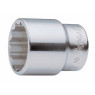 Головка торцевая 1"DR 12-гран 24мм (8402M024) HANS
