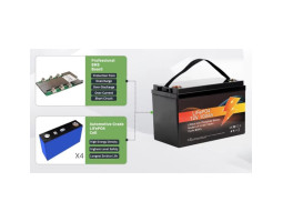 Аккумулятор для ИБП литий-железо-фосфатный LiFePO4 12.8v 100Ah LFB-12100-foto2