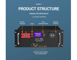 Аккумулятор для ИБП литий-железо-фосфатный LiFePO4 51.2v 100Ah LFB-512100-foto3