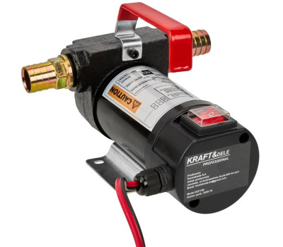 Насос KRAFT для перекачки дизеля 12В 40л/мин KD1159