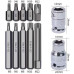 Набор бит с адаптерами 1/2&3/8 TORX, HEX, SPLINE 40ед. REWOLT T1347