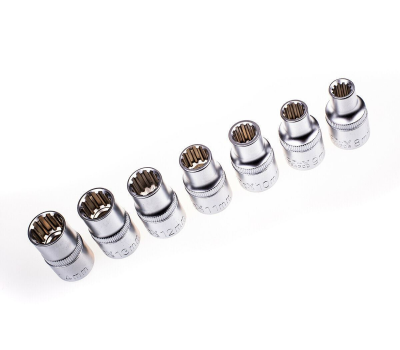 Набор головок SPLINE 8-32мм, 1/2, 19ед. REWOLT T1348