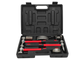 Набор молотков и кувалд для ремонта кузова и вмятин 7 предметов REWOLT T2640