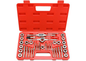 Набор метчиков и плашек метрический 40 пр. REWOLT T1136