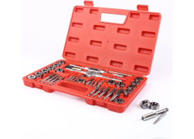 Набор метчиков и плашек метрический 40 пр. REWOLT T1136-foto2