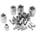 Набор торцевых головок E-Torx (E4–E24), 1/4", 3/8", 1/2", 14 ед. REWOLT T1349