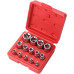 Набор торцевых головок E-Torx (E4–E24), 1/4", 3/8", 1/2", 14 ед. REWOLT T1349